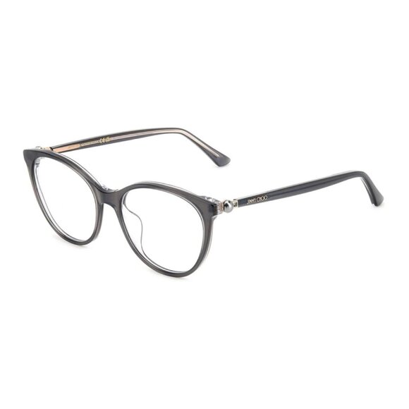 NEW JIMMY CHOO EYEGLASSES GRAY WOMEN EYEWEAR JIMMY CHOO JC378/G 0MF7 00